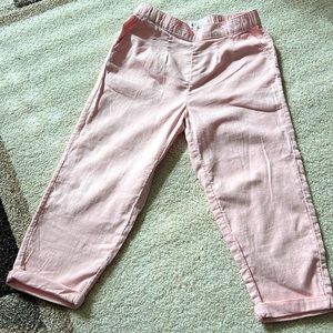 Light pink pants for girls size 4-5y